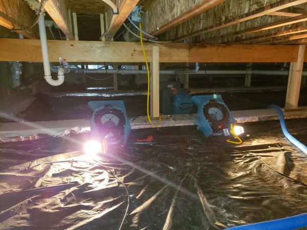 Crawlspace Water Removal in Warrenton