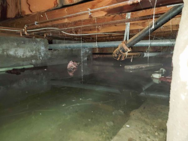 Crawlspace Water Restoration in Warrenton